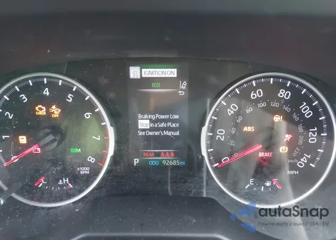 2019 Toyota Rav4 Xle z USA, uszkodzony, nr VIN 2T3W1RFV9KW051204